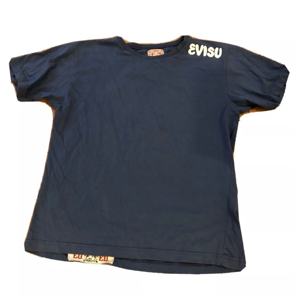 Evisu Large early 2000’s Blue T-Shirt